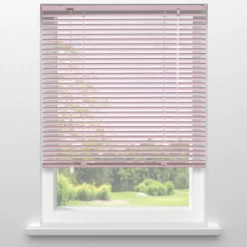 Kwantum Aluminium Jaloezieën|Houten Jaloezieën*Aluminium Jaloezie Belle 25mm Roze