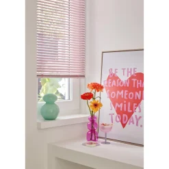 Kwantum Aluminium Jaloezieën|Houten Jaloezieën*Aluminium Jaloezie Belle 25mm Roze