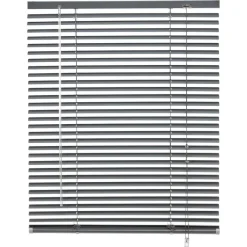 Kwantum Houten Jaloezieën|Jaloezieën*Aluminium Jaloezie Jade Antraciet 25mm 180x175 Cm