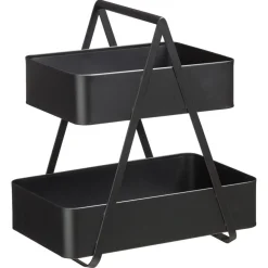 Kwantum Badkameraccessoires*Badkamerrek Zwart