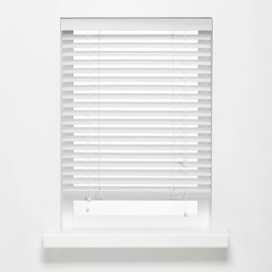 Kwantum Jaloezieën*Bamboe Jaloezie Jax Wit 140x175 Cm 140X175CM