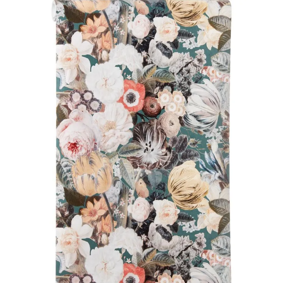 Kwantum Vliesbehang*Behang Beau Multicolor