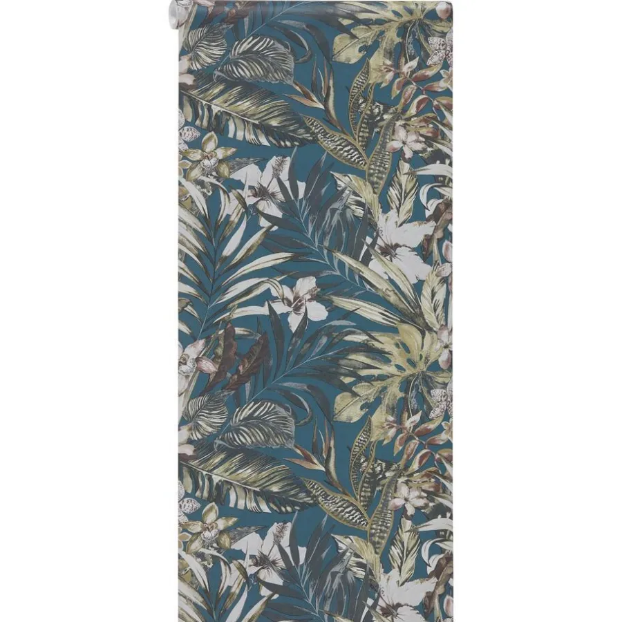 Kwantum Vliesbehang*Behang Maartje Blauw