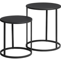 Kwantum Bijzettafels*Bijzettafel Borgen Zwart