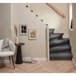 Kwantum Bijzettafels*Bijzettafel Cone 35cm Zwart