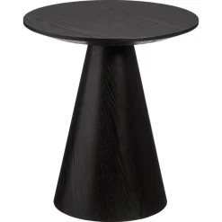 Kwantum Salontafels|Bijzettafels*Bijzettafel Cone 45cm Zwart
