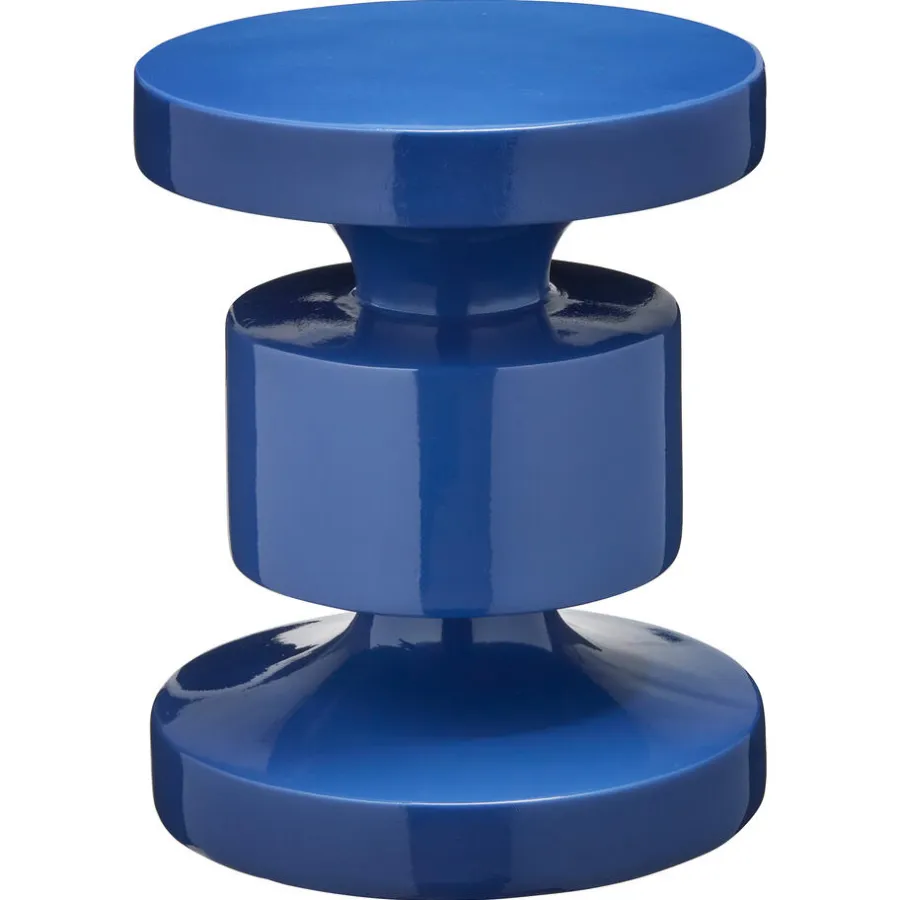 Kwantum Bijzettafels*Bijzettafel Pinetto Blauw 33x33x40 Cm