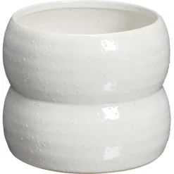Kwantum Vazen & Potten*Bloempot Fontana Off-White Offwhite