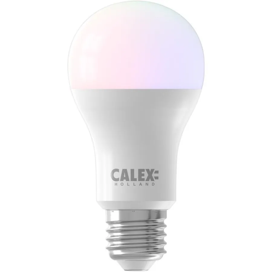 Kwantum Lichtbronnen*Calex Smart LED-standaardlamp RGB - Wit - 8,5W