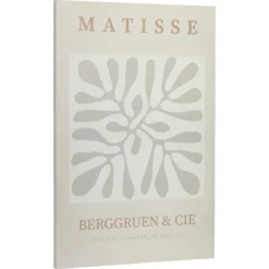 Kwantum Wanddecoratie*Canvas Schilderij Matisse Beige 75x115 Cm