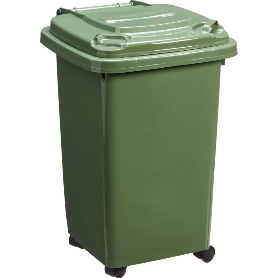 Kwantum Afvalbakken*Container Donkergroen Groen 60 L 60L