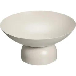Kwantum Decoratie Schalen*Decoratieschaal Op Voet Winston Beige