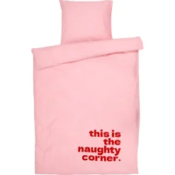 Kwantum Dekbedovertrekken|Beddengoed*Dekbedovertrek Naughty Corner Roze 240x240 Cm 240X240CM