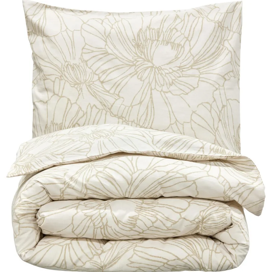 Kwantum Dekbedovertrekken|Beddengoed*Dekbedovertrek Ziva Off-White 200x240 Cm