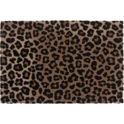 Kwantum Deurmatten*Deurmat Leopardo Bruin