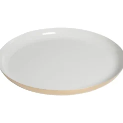 Kwantum Kaarsenplateaus|Kaarsenplateaus*Dienblad Toula Metaal Off-White