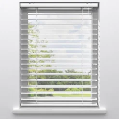 Kwantum Aluminium Jaloezieën|Jaloezieën*Fenstr Aluminium Jaloezie Bodine 50mm Wit
