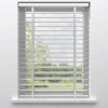 Kwantum Aluminium Jaloezieën|Houten Jaloezieën*Fenstr Aluminium Jaloezie Elvi Zilver 50mm