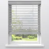 Kwantum Aluminium Jaloezieën|Houten Jaloezieën*Fenstr Bamboe Jaloezie Wessel Wit 50mm