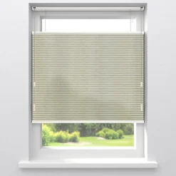 Kwantum Plisségordijnen*Fenstr Plisségordijn Pip Lichtdoorlatend Beige