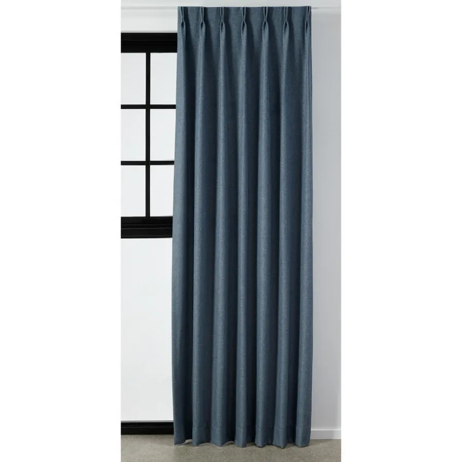 Kwantum Vouwgordijnen|Gordijnen*Gordijn Koen Blauw