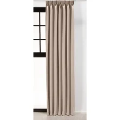 Kwantum Vouwgordijnen|Gordijnen*Gordijn Mila Beige LichtBeige