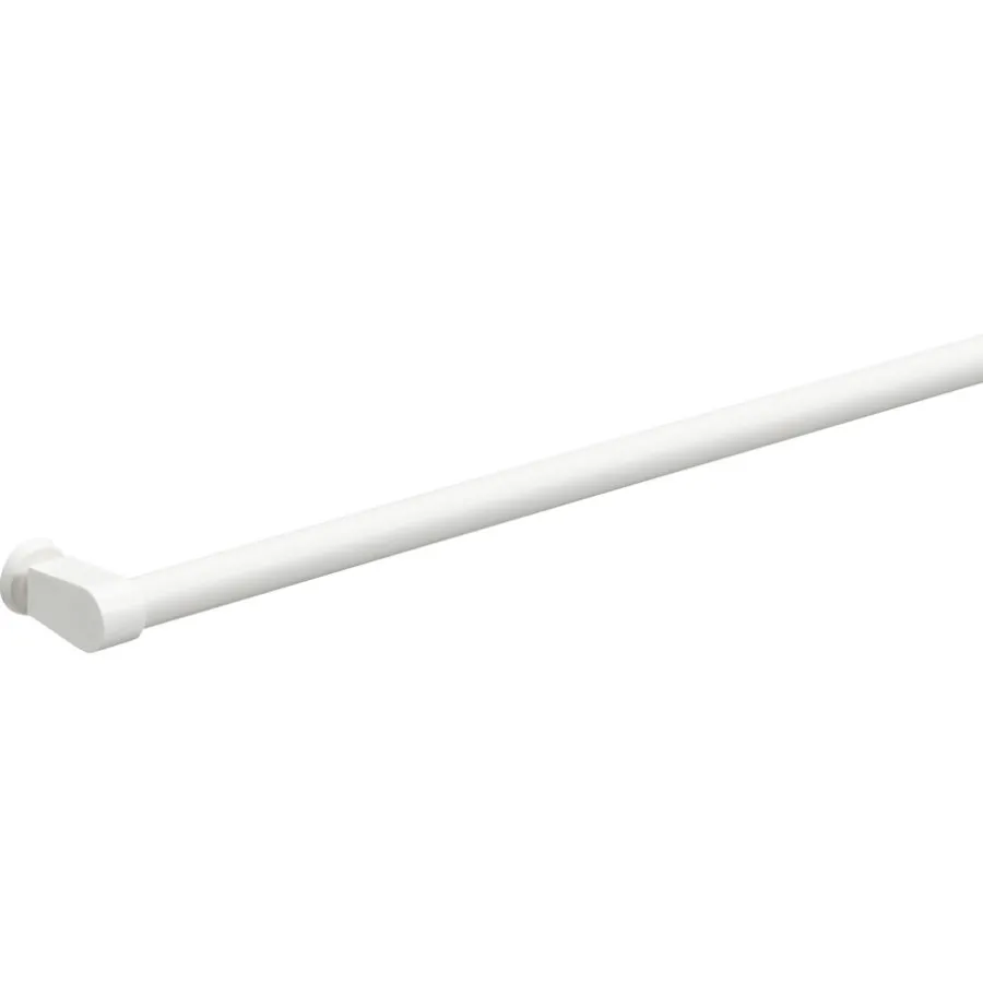 Kwantum Gordijnroedes*Gordijnroede 100 Cm Wit Kunststof - Ø13mm