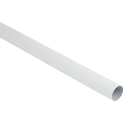 Kwantum Gordijnroedes*Gordijnroede 240 Cm Wit Metaal Ø28mm