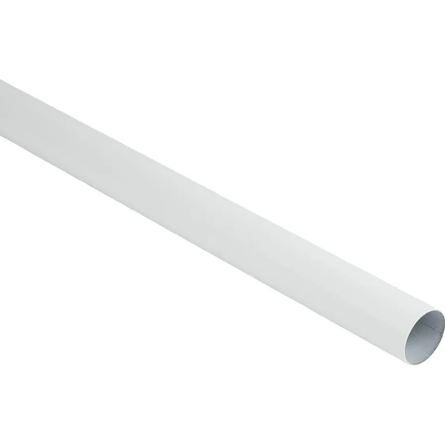 Kwantum Gordijnroedes*Gordijnroede 120 Cm Wit Metaal Ø28mm