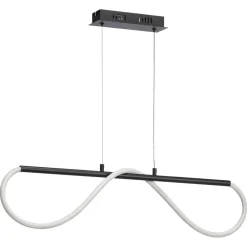 Kwantum Hanglampen*Hanglamp Faye Zwart 96x110 Cm 096X110CM