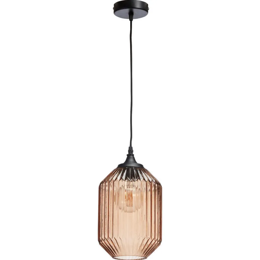 Kwantum Hanglampen*Hanglamp Pane Licht Bruin