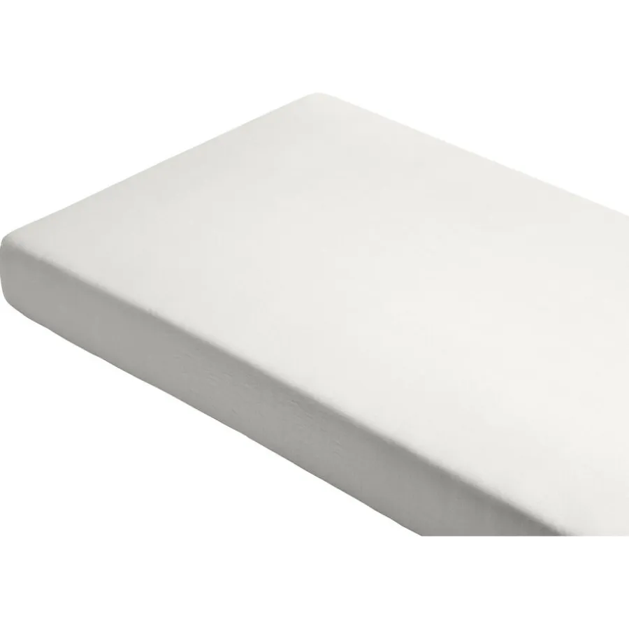 Kwantum Hoeslakens. Moltons & Kussenslopen*Hoeslaken Jersey Off White 200x90 Cm 200X090CM