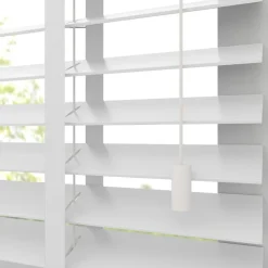 Kwantum Houten Jaloezieën|Jaloezieën*Houten Jaloezie Xander 50mm Wit