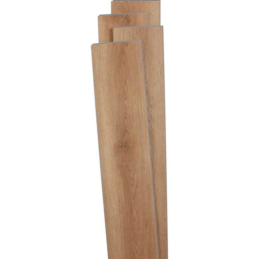 Kwantum Klik Pvc-Vloeren*2in1 Klik PVC Jiggs Eiken Met Geïntegreerde Ondervloer Je berekent hoeveel meters je nodig hebt door lengte en breedte in te vullen