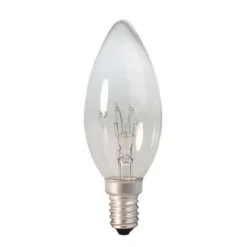 Kwantum Lichtbronnen*Kaarslamp Helder 35x100 Cm E14 10W Dimbaar