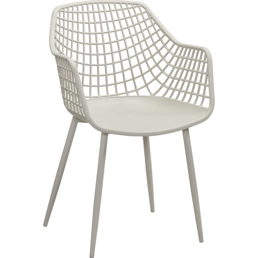 Kwantum Tuinstoelen|Eetkamerstoelen*Kuipstoel Webbing Zand