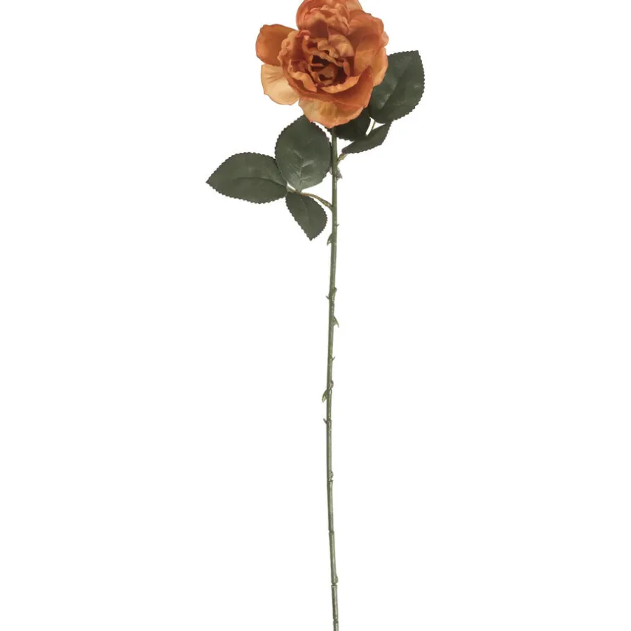 Kwantum Kunstplanten & Kunstbloemen*Kunstbloem Roos Terra
