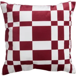 Kwantum Sierkussens*Kussen Casoli Rood 45x45 Cm
