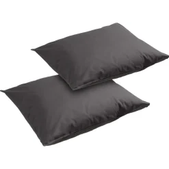 Kwantum Hoeslakens. Moltons & Kussenslopen|Beddengoed*Kussensloop Katoen - 60x70cm Antraciet