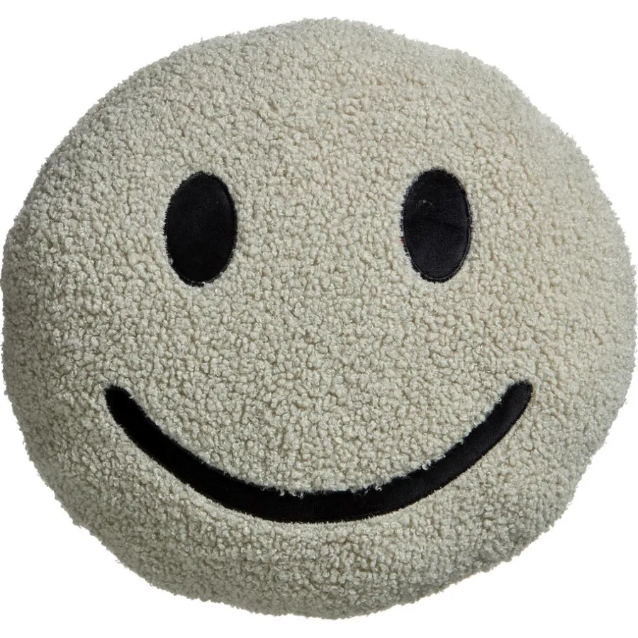 Kwantum Sierkussens*Kussen Smiley Greige Ø35 Cm ø 35 Cm