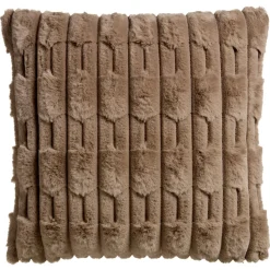 Kwantum Sierkussens*Kussen Vezelay Bruin 45x45 Cm