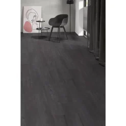 Kwantum Tegellook Laminaat|Extra Breed Laminaat*Laminaat Kimble Zwart Je berekent hoeveel meters je nodig hebt door lengte en breedte in te vullen