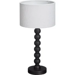 Kwantum Lampenvoeten*Lampvoet Teshu Zwart