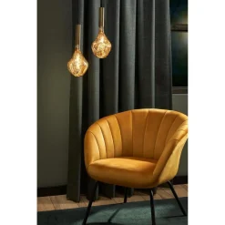 Kwantum Lichtbronnen*LED Lamp 16,5x28 Cm Champagne E27 Dimbaar