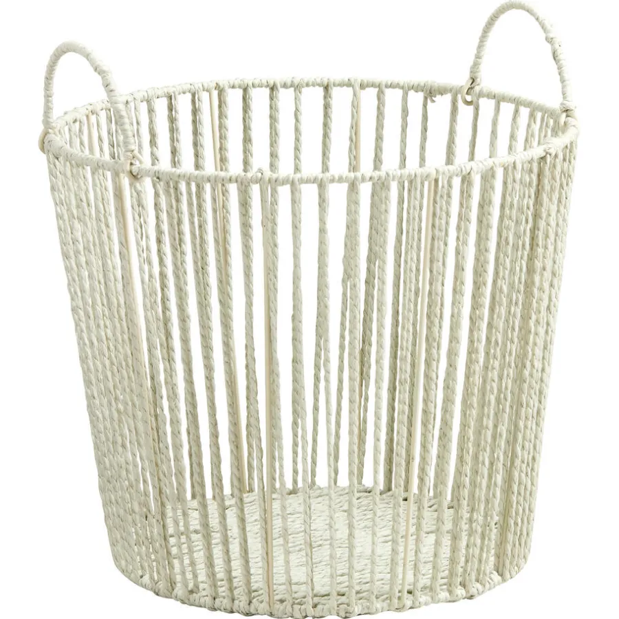 Kwantum Manden*Mand Pila Off-White ø35 Cm Wit