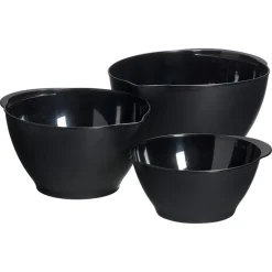 Kwantum Keukenaccessoires*Mengkommen S/3 Zwart