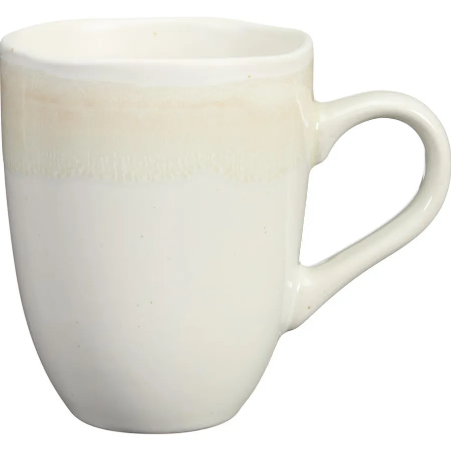 Kwantum Mokken|Mokken*Mok Met Oor Viiora Off-White 350ml