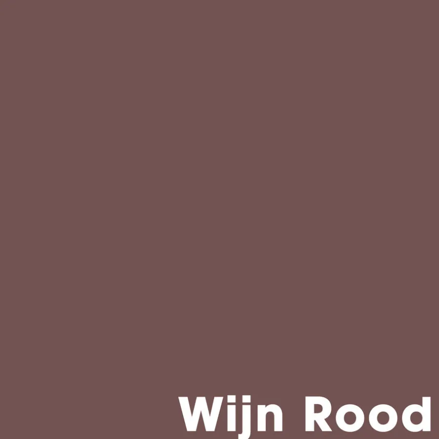 Kwantum Muurverf*Muurverf Mat Wijn Rood 1 L 1L
