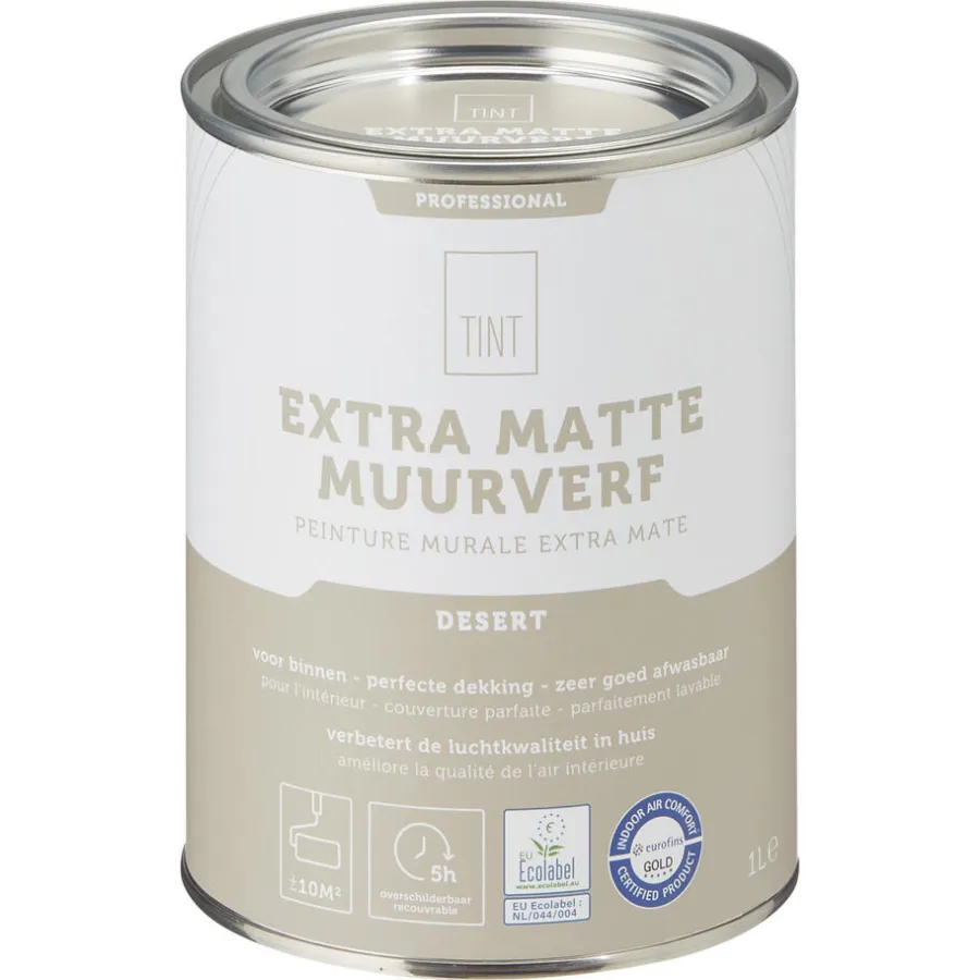 Kwantum Muurverf*Muurverf Professional Desert 1 L 1L