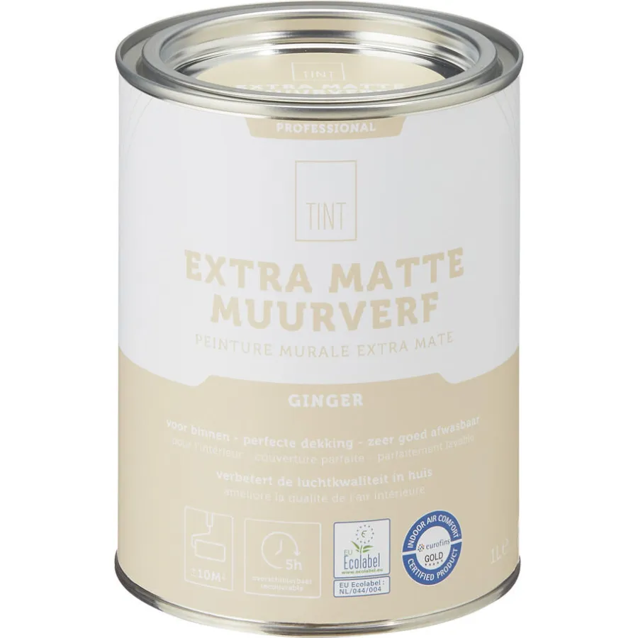 Kwantum Muurverf*Muurverf Professional Ginger 1 L 1L